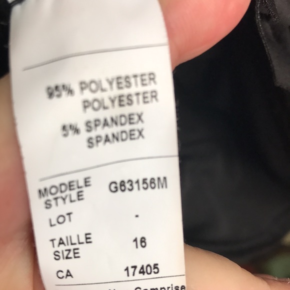 Conrad C black 2 layer cut out stretch tank top 16 - Picture 4 of 8